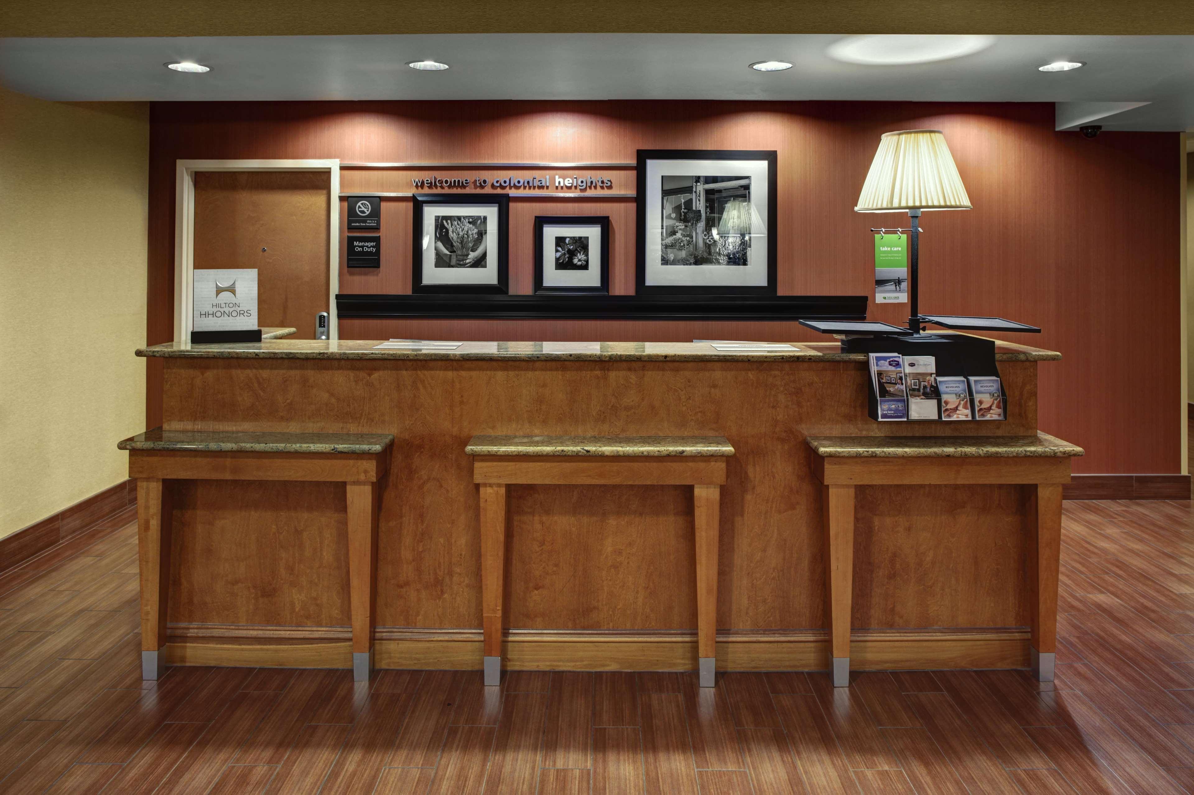 Hampton Inn Petersburg - Southpark Mall Colonial Heights Interior foto